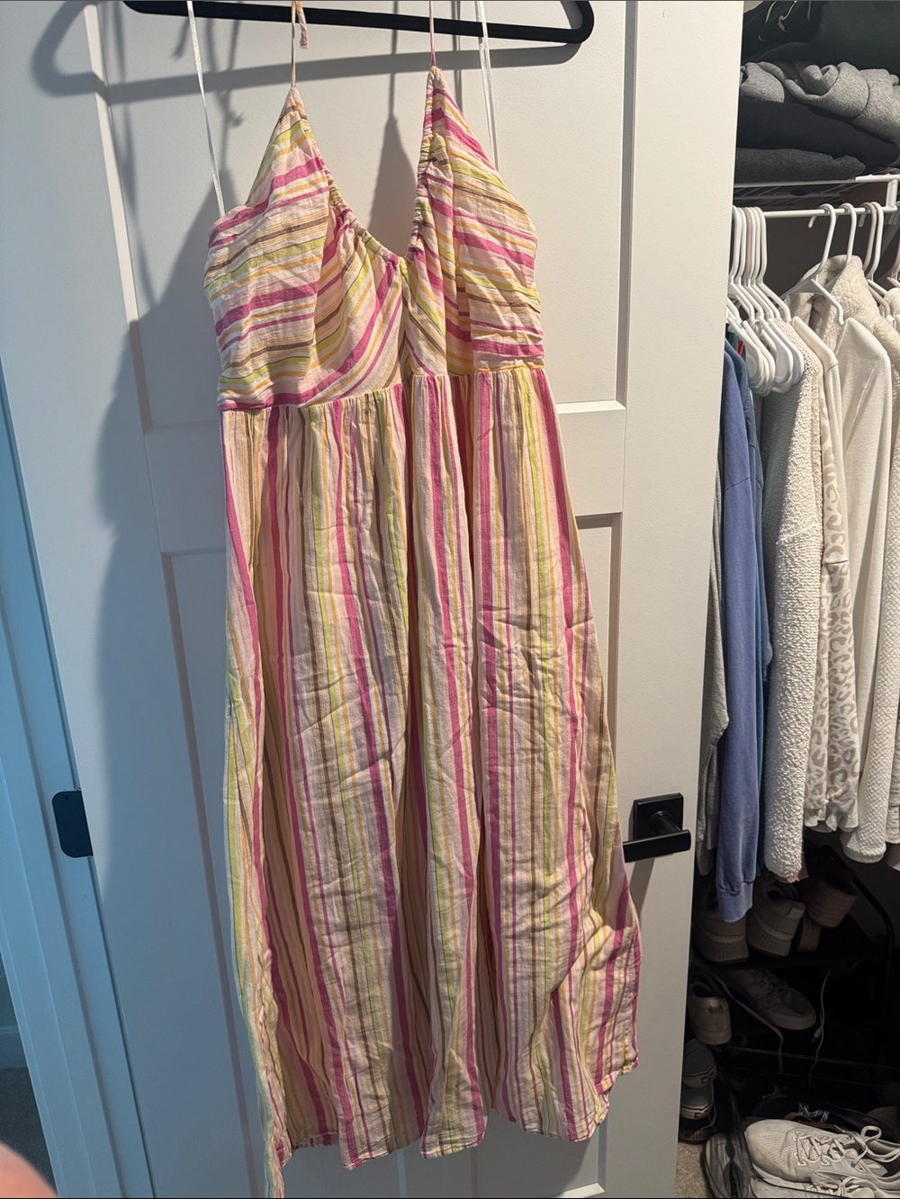 Old Navy halter maxi dress